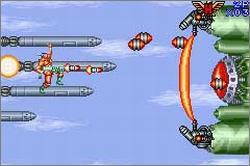 Pantallazo del juego online Contra Advance The Alien Wars EX (GBA)