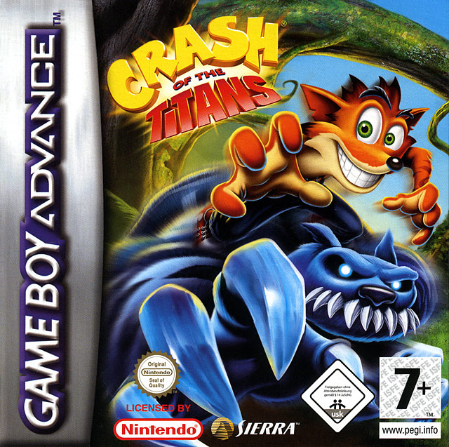 Carátula del juego Crash Of The Titans (GBA)