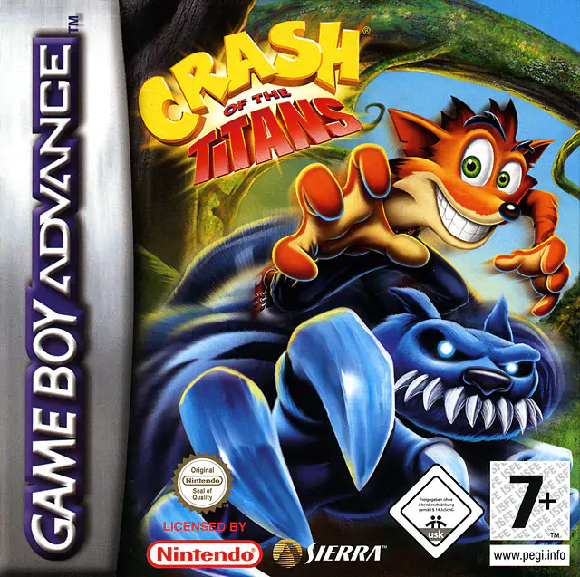 Portada de la descarga de Crash Of The Titans
