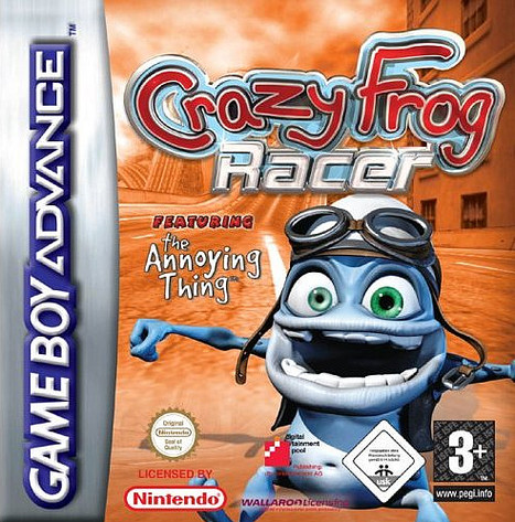 Carátula del juego Crazy Frog Racer (GBA)