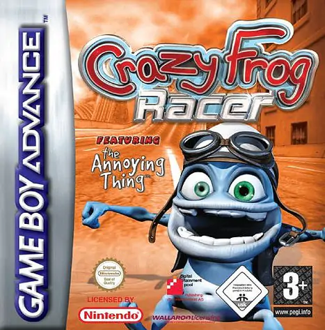 Portada de la descarga de Crazy Frog Racer