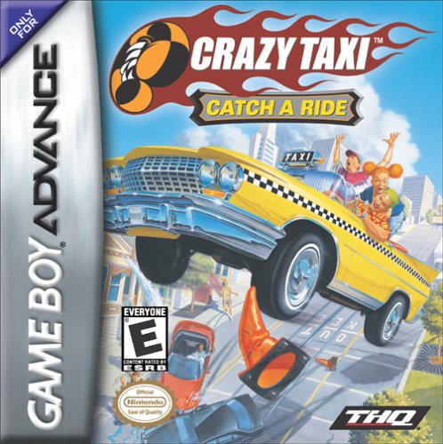 Carátula del juego Crazy Taxi Catch a Ride (GBA)