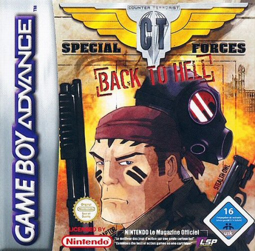 Carátula del juego CT Special Forces Back to Hell (GBA)
