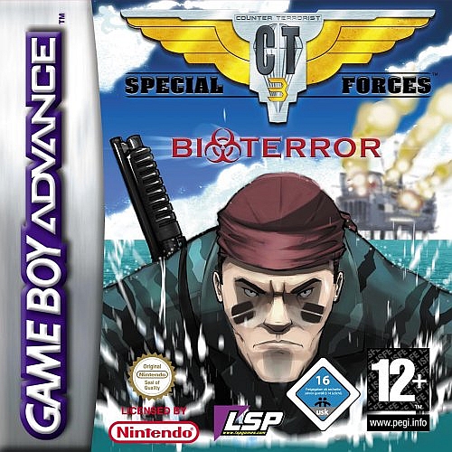 Carátula del juego CT Special Forces 3 Bioterror (GBA)