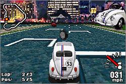 Pantallazo del juego online Disney's Herbie Fully Loaded (GBA)