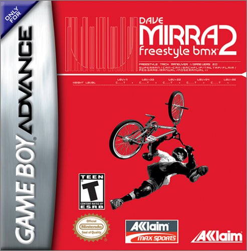 Carátula del juego Dave Mirra Freestyle BMX 2 (GBA)