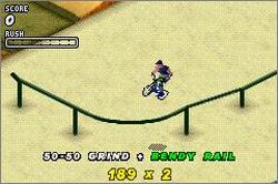 Pantallazo del juego online Dave Mirra Freestyle BMX 2 (GBA)