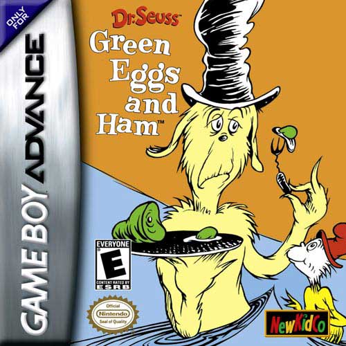Carátula del juego Dr Seuss - Green Eggs and Ham (GBA)