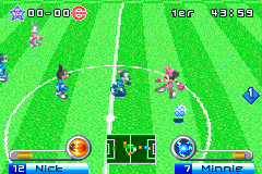 Pantallazo del juego online Disney Sports Football (GBA)