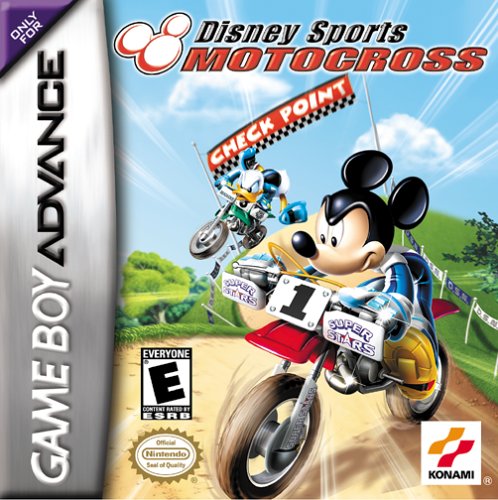 Carátula del juego Disney Sports Motocross (GBA)