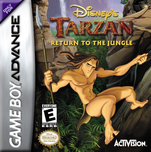 Carátula del juego Disney's Tarzan Return to the Jungle (GBA)