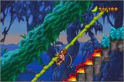 Pantallazo del juego online Disney's Tarzan Return to the Jungle (GBA)