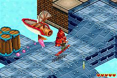 Pantallazo del juego online Disney's Treasure Planet (GBA)