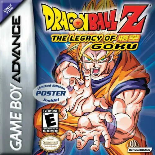 Portada de la descarga de Dragon Ball Z: The Legacy of Goku
