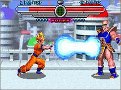 Pantallazo del juego online Dragon Ball Z Taiketsu (GBA)