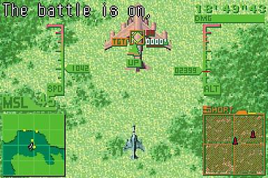 Pantallazo del juego online Deadly Skies (GBA)