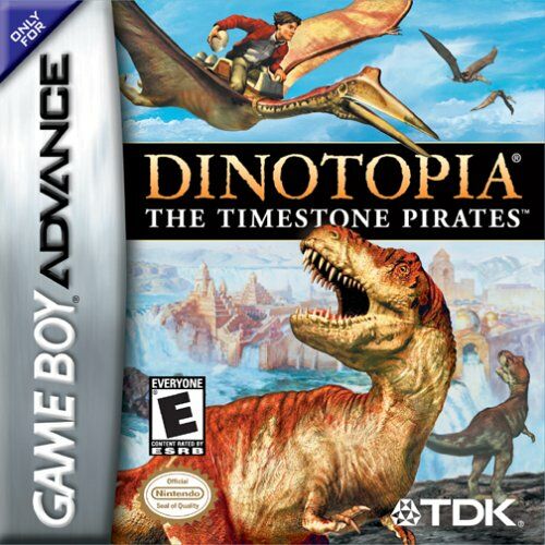 Carátula del juego Dinotopia The Timestone Pirates (GBA)