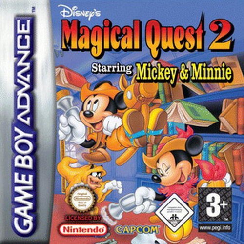 Carátula del juego Disney's Magical Quest 2 Starring Mickey and Minnie (GBA)