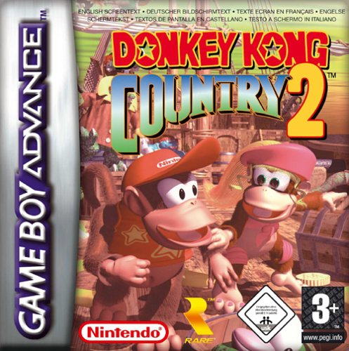 Carátula del juego Donkey Kong Country 2 (GBA)