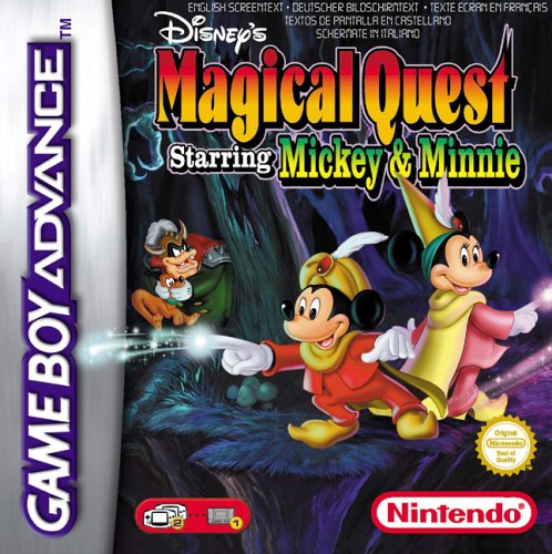 Carátula del juego Disney's Magical Quest Starring Mickey & Minnie (GBA)