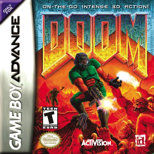 Carátula del juego DOOM (GBA)