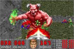 Pantallazo del juego online DOOM (GBA)