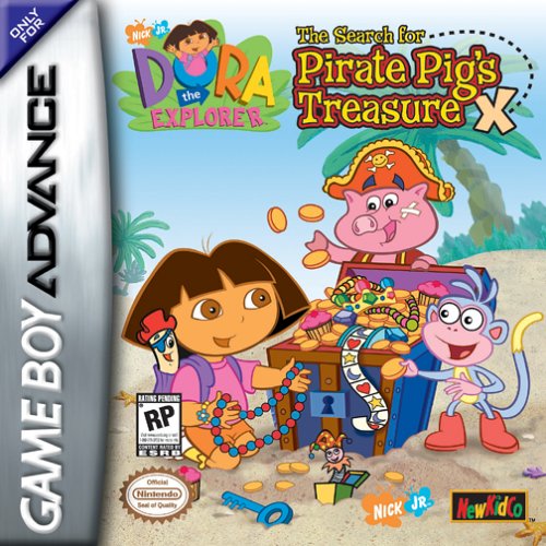 Carátula del juego Dora the Explorer The Search for Pirate Pig's Treasure (GBA)