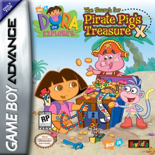 Portada de la descarga de Dora the Explorer: The Search for Pirate Pig’s Treasure