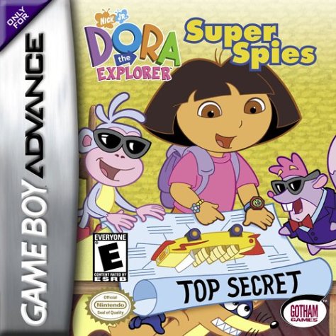 Carátula del juego Dora the Explorer Super Spies (GBA)
