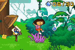 Pantallazo del juego online Dora the Explorer Super Spies (GBA)