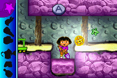 Pantallazo del juego online Dora The Explorer Super Star Adventure (GBA)
