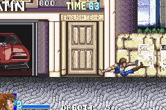 Pantallazo del juego online Double Dragon Advance (GBA)