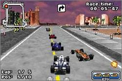 Pantallazo del juego online Downforce (GBA)