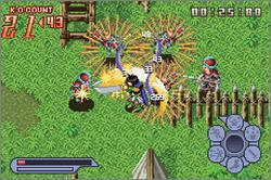 Pantallazo del juego online Dynasty Warriors Advance (GBA)