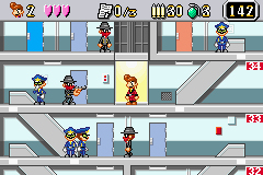 Pantallazo del juego online Elevator Action Old and New (GBA)