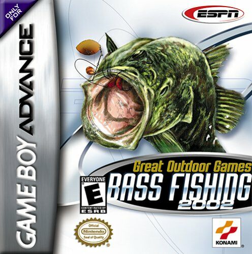 Carátula del juego ESPN Great Outdoor Games Bass 2002 (GBA)