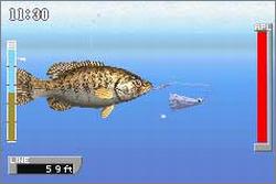 Pantallazo del juego online ESPN Great Outdoor Games Bass 2002 (GBA)