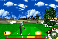 Pantallazo del juego online ESPN Final Round Golf 2002 (GBA)