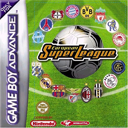 Carátula del juego European Super League (GBA)