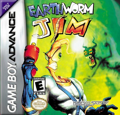 Carátula del juego Earthworm Jim (GBA)