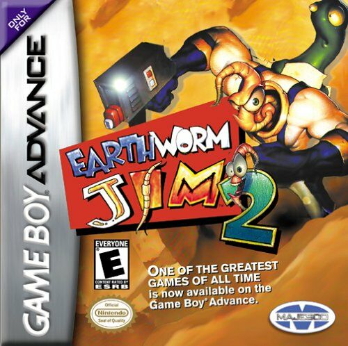 Carátula del juego Earthworm Jim 2 (GBA)