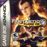 Carátula del juego Fantastic 4 Flame On (GBA)
