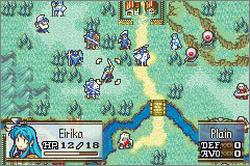 Pantallazo del juego online Fire Emblem The Sacred Stones (GBA)