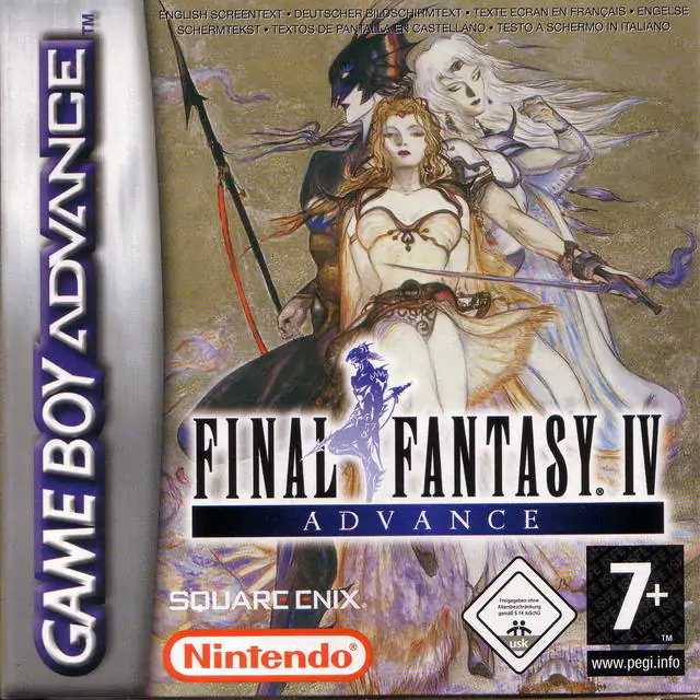 Portada de la descarga de Final Fantasy IV Advance