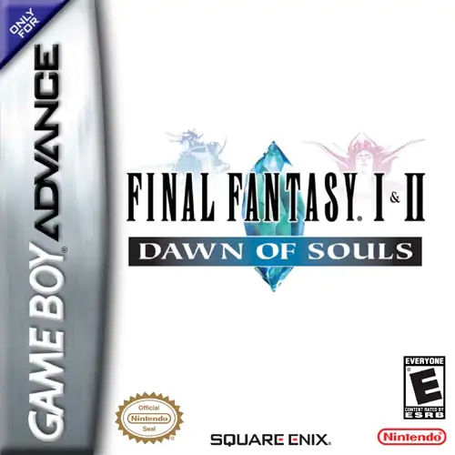 Portada de la descarga de Final Fantasy I and II: Dawn of Souls