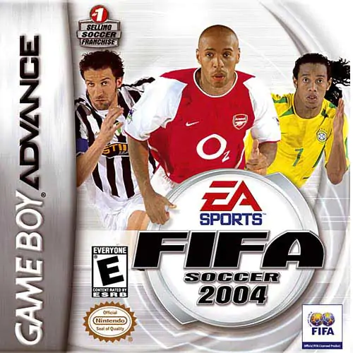 Portada de la descarga de FIFA Soccer 2004