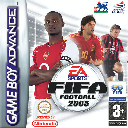 Carátula del juego FIFA Soccer 2005 (GBA)