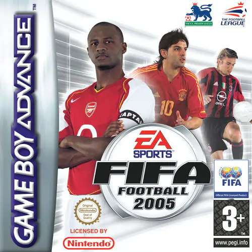 Portada de la descarga de FIFA Soccer 2005