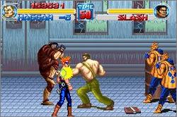 Pantallazo del juego online Final Fight One (GBA)