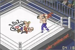 Pantallazo del juego online Fire Pro Wrestling (GBA)